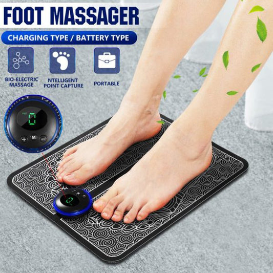Electric Ems Foot Massager Mat USB Charging